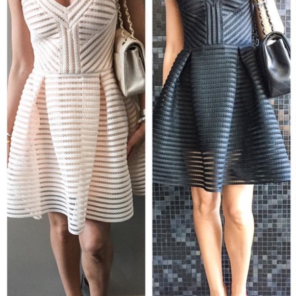 GORGEOUS AUTENTIC MAJE dress puffball nude peach 1 - Picture 5 of 8